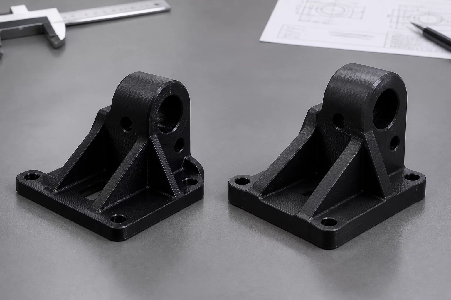 Bracket V1 vs V2 comparison