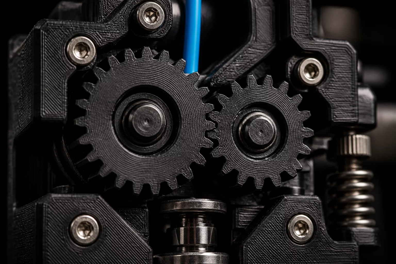 Extruder Gear Mesh Test
