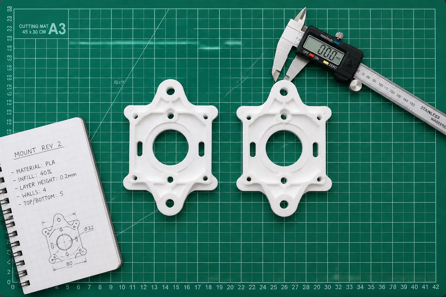 How to Compare Two Printed Parts