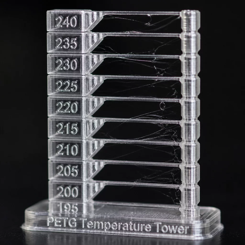 PETG Stringing Profiles